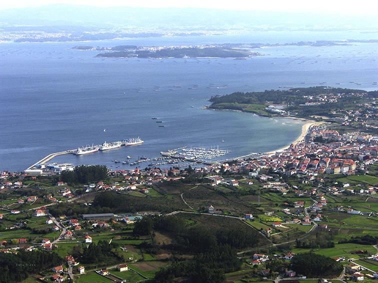 Hospedaxe A Vila Pobra Do Caraminal Buitenkant foto